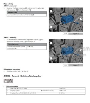 Photo 6 - Tigercat FPT C13 T4F Service And Repair Manual Engine 54185AENG