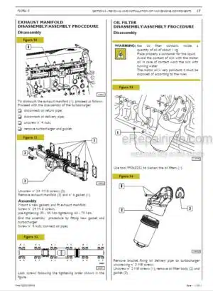 Photo 10 - Tigercat FPT C87 T4I Service And Repair Manual Engine 60215AENG