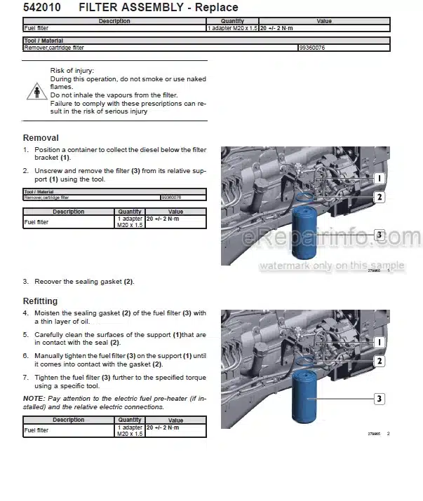 Photo 1 - Tigercat FPT N67 Stage V Service And Repair Manual Engine 63259AENG