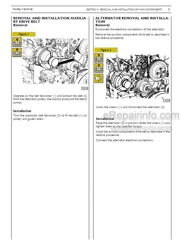 Photo 1 - Tigercat FPT N67 Tier 4F Service And Repair Manual Engine 60059AENG