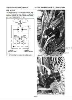 Photo 1 - Tigercat H845C LH845C Service Manual Harvester 32269AENG