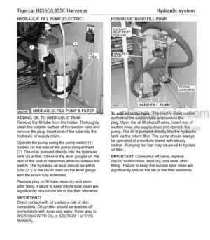 Photo 6 - Tigercat H855D LH855D Service Manual Harvester 44985AENG