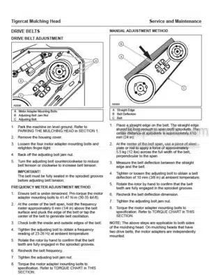 Photo 11 - Tigercat Operators And Service Manual Mulching Head 51394A