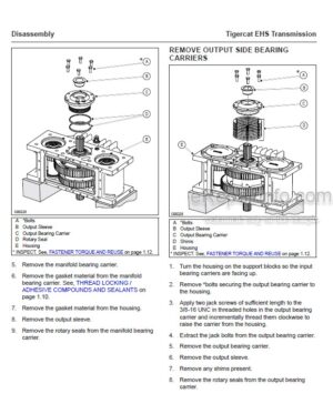 Photo 13 - Tigercat Service And Repair Manual EHS Transmission 47733AENG