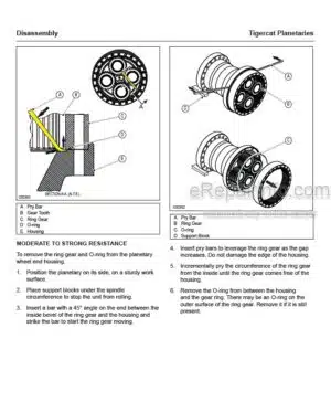 Photo 12 - Tigercat Service And Repair Manual Manual Planetaries 47738AENG