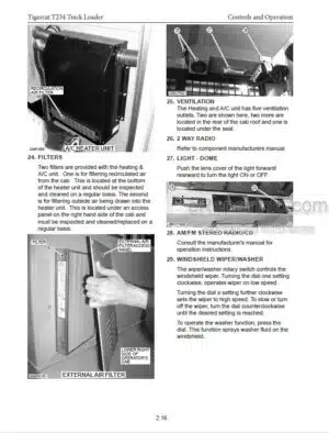 Photo 1 - Tigercat T234 Service Manual Track Loader 39349AENG