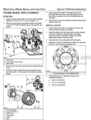 Photo 12 - Tigercat TH568 Service Manual Harvesting Head 56526AENG