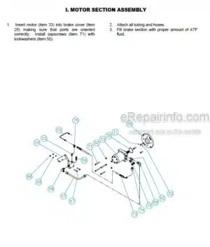 Photo 1 - Tulsa 3541RL Service Manual Winch