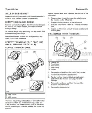 Photo 13 - Tigercat Service And Repair Manual Axles 47731AENG