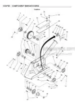 Photo 2 - Gehl 1330 Parts Manual Truck Mounted Scavenger Spreader 907534