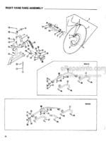 Photo 4 - Gehl 318 320 Operators And Service Parts Manual Finger Wheel V-Rakes 904073