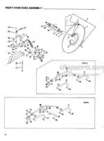 Photo 4 - Gehl 318 320 Operators And Service Parts Manual Finger Wheel V-Rakes 904073