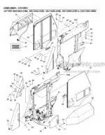 Photo 2 - Gehl 80 Series 2480 2580 2680 2780 2880 Parts Manual Variable Chamber Round Baler 909796 SN1
