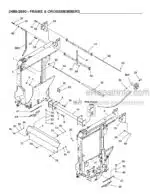 Photo 2 - Gehl 80 Series 2480 2580 2680 2780 2880 Parts Manual Variable Chamber Round Baler 918096 SN2