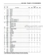 Photo 4 - Gehl 80 Series 2480 2580 2680 2780 2880 Parts Manual Variable Chamber Round Baler 918096 SN2