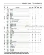 Photo 4 - Gehl 80 Series 2480 2580 2680 2780 2880 Parts Manual Variable Chamber Round Baler 918096 SN2