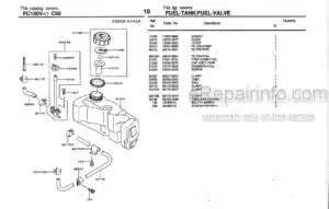 Photo 6 - Iseki AC20 AC40 Parts Catalog Tiller 1300-098-0079-1