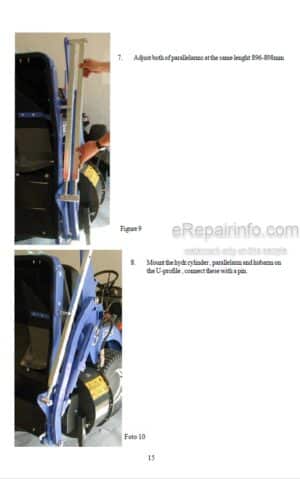 Photo 9 - Iseki GLS550H Instruction Manual Blower