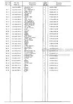 Photo 4 - Iseki KC450 KC450F Parts Catalog Power Tiller 1300-098-003-20
