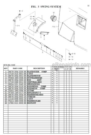Photo 5 - Iseki SBCF1005H Parts Catalog Grass Collector