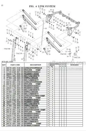 Photo 6 - Iseki SBC550XM Parts Catalog Grass Collector 8664-097-110-00