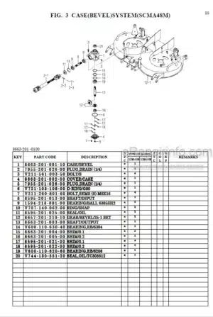 Photo 6 - Iseki SBCF1005H Parts Catalog Grass Collector