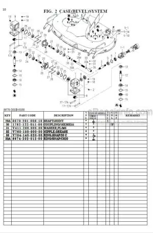 Photo 5 - Iseki SCMA40 SBC400X Parts Catalog Mower Deck And Grass Collector