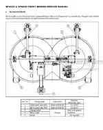 Photo 4 - Iseki SCMA48F SCMA54F SMM54F Operation And Maintenance Mower Deck 0902-01-300