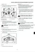 Photo 2 - Iseki SCMA48F SCMA54F SMM54F Operation And Maintenance Mower Deck 0902-01-300