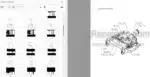 Photo 3 - Iseki SCMA54 SCMA60 SBC1300F Parts Catalog Mower Deck And Collector 8668-095-100-00