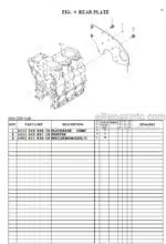 Photo 2 - Iseki SF224F SF235F Parts Catalog Riding Mower 832-097-100-0A
