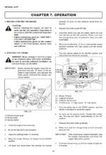 Photo 2 - Iseki SF225 SF237 SCMA54 SCMB60 SSM54 SBC950 Operators Manual Front Mower 1832-912-102-0