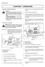 Photo 2 - Iseki SF225 SF237 SCMA54 SCMB60 SSM54 SBC950 Operators Manual Front Mower 1832-912-102-0