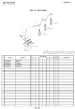 Photo 4 - Iseki SF333 Parts Catalog Mower Engine 6005-097-450-0A