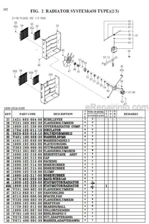 Photo 6 - Iseki SF333 Parts Catalog Mower Engine 6005-097-450-0A