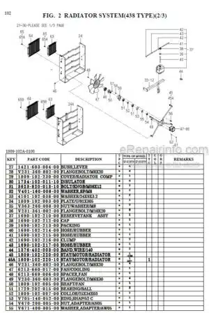 Photo 6 - Iseki SF333 Parts Catalog Mower Engine 6005-097-450-0A