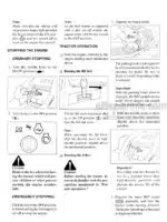 Photo 2 - Iseki SG153 SG173 SSM48 SRM48 Operation Manual Lawn Tractor 9703-01-200