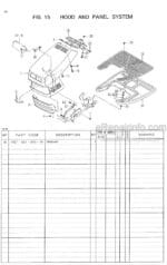Photo 4 - Iseki SL14H Parts Catalog Mower 2502-098-100-00
