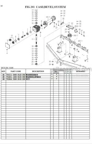 Photo 10 - Iseki SRM72 Parts Book Mower Deck 8673-095-100-0A