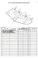 Photo 4 - Iseki SSM48 SSM54 SMM54 SSM60 Parts Catalog Mower Deck