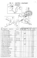 Photo 2 - Iseki SW521 Parts Catalog Mower 2500-98-100-10