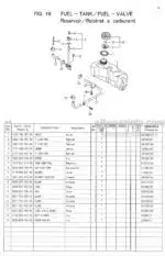 Photo 4 - Iseki SW521 Parts Catalog Mower 2500-98-100-10