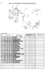 Photo 2 - Iseki SXG323H7 SXG326H7 Parts Catalog Garden Tractor 1728-097-420-0A