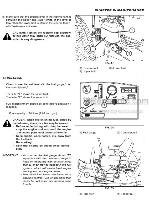 Photo 1 - Iseki SZ330 SSM60 SSM72 Operators Manual Zero Turn Mower 1752-912-101-3E