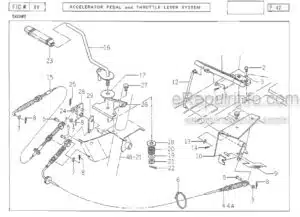 Photo 8 - Iseki TA530FE Parts Catalog Tractor 1595-098-100-00
