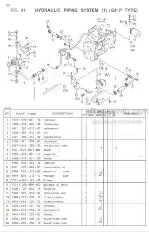 Photo 5 - Iseki TD4451 TD4451L Parts Catalog Tractor