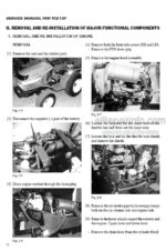 Photo 2 - Iseki TC213F Service Manual Tractor