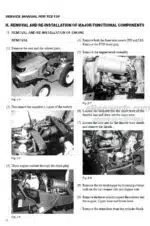 Photo 2 - Iseki TC213F Service Manual Tractor