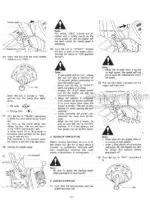 Photo 2 - Iseki TE3210 Operation Manual Tractor TE320OM821071000