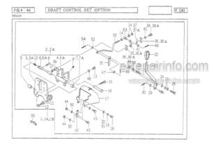 Photo 5 - Iseki TE4270 Parts Catalog Tractor